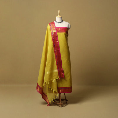 2pc unstitched kandangi chettinad cotton dress material 19