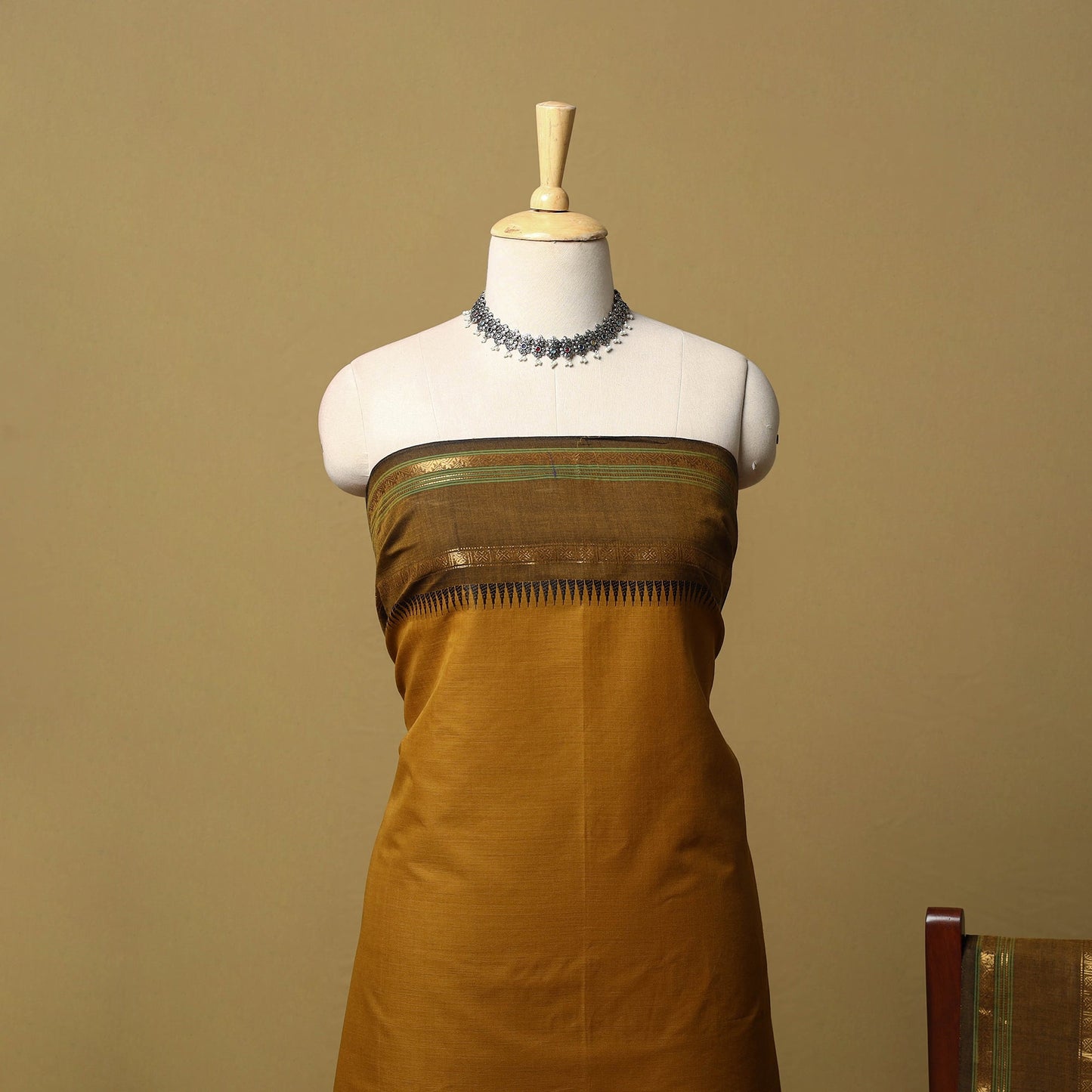 2pc unstitched kandangi chettinad cotton dress material 20