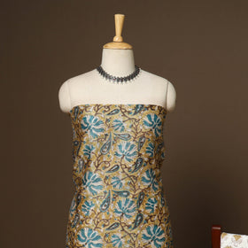 3pc chanderi silk unstitched hand sanganeri dress material