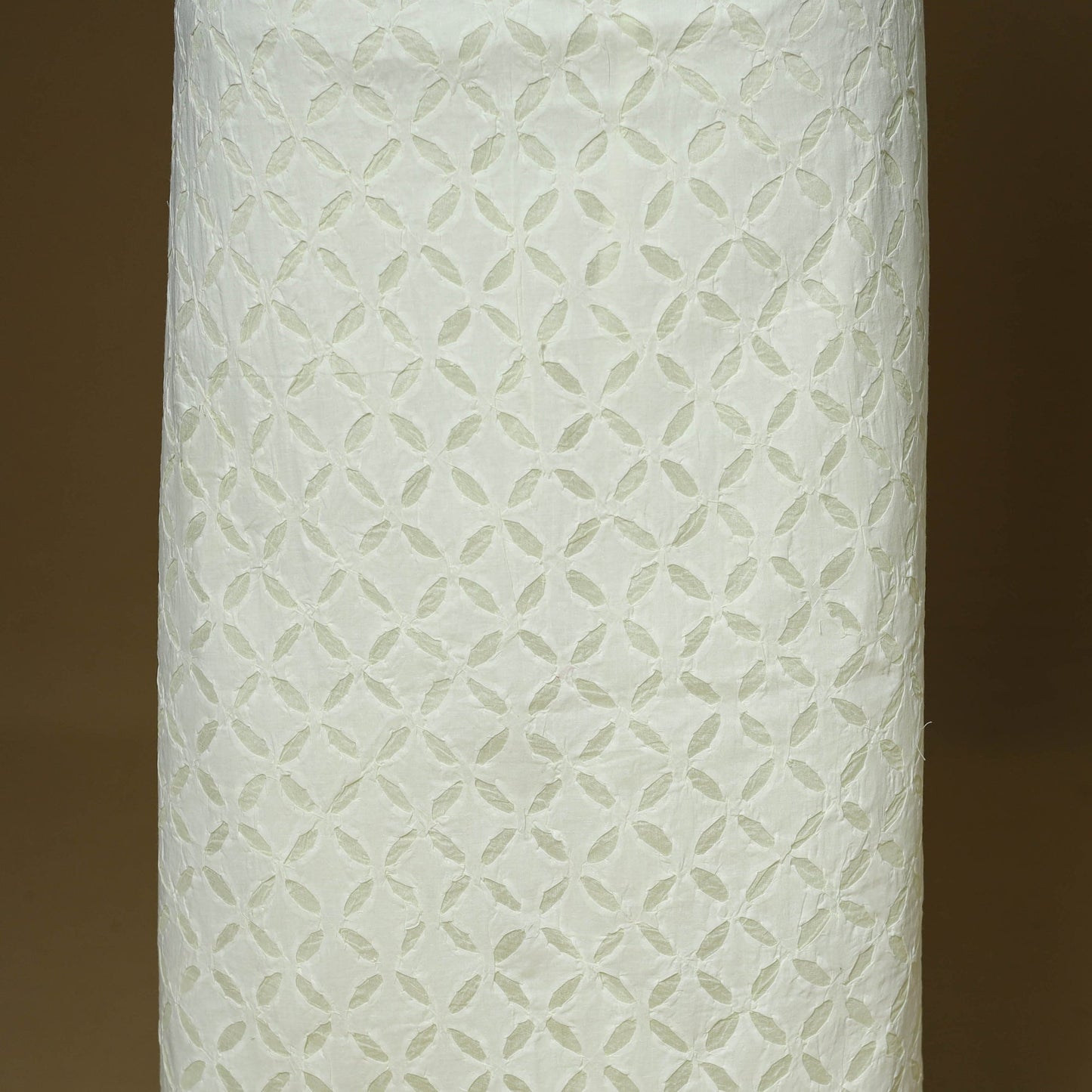 Yellow - 3pc cotton unstitched barmer applique cut work