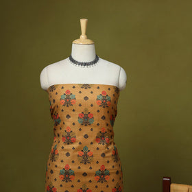 3pc jacquard weave merino wool unstitched dress material 10