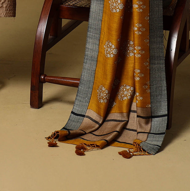 3pc pashmina wool handloom unstitched sanganeri dress