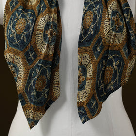 Modal silk pendant necklace scarf 43 - handcrafted