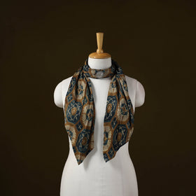 Modal silk pendant necklace scarf 43 - handcrafted
