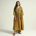 Buy Ajrakh Block Printed Cotton Kurta with Palazzo Set Online at iTokri.com