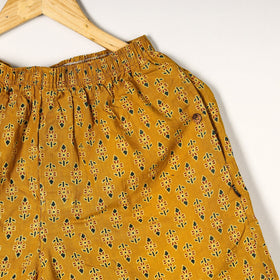 Ajrakh Block Printed Cotton Unisex Boxer/Shorts 