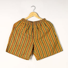  Ajrakh Block Printed Cotton Unisex Boxer/Shorts 