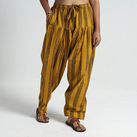 Shop Ajrakh Block Printed Cotton Salwar | Comfortable & Stylish