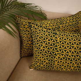 Akola cotton pillow covers (set of 2) 06 - handcrafted