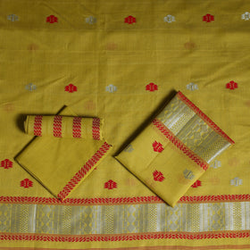 Assam handloom silk cotton mekhela chador with blouse piece