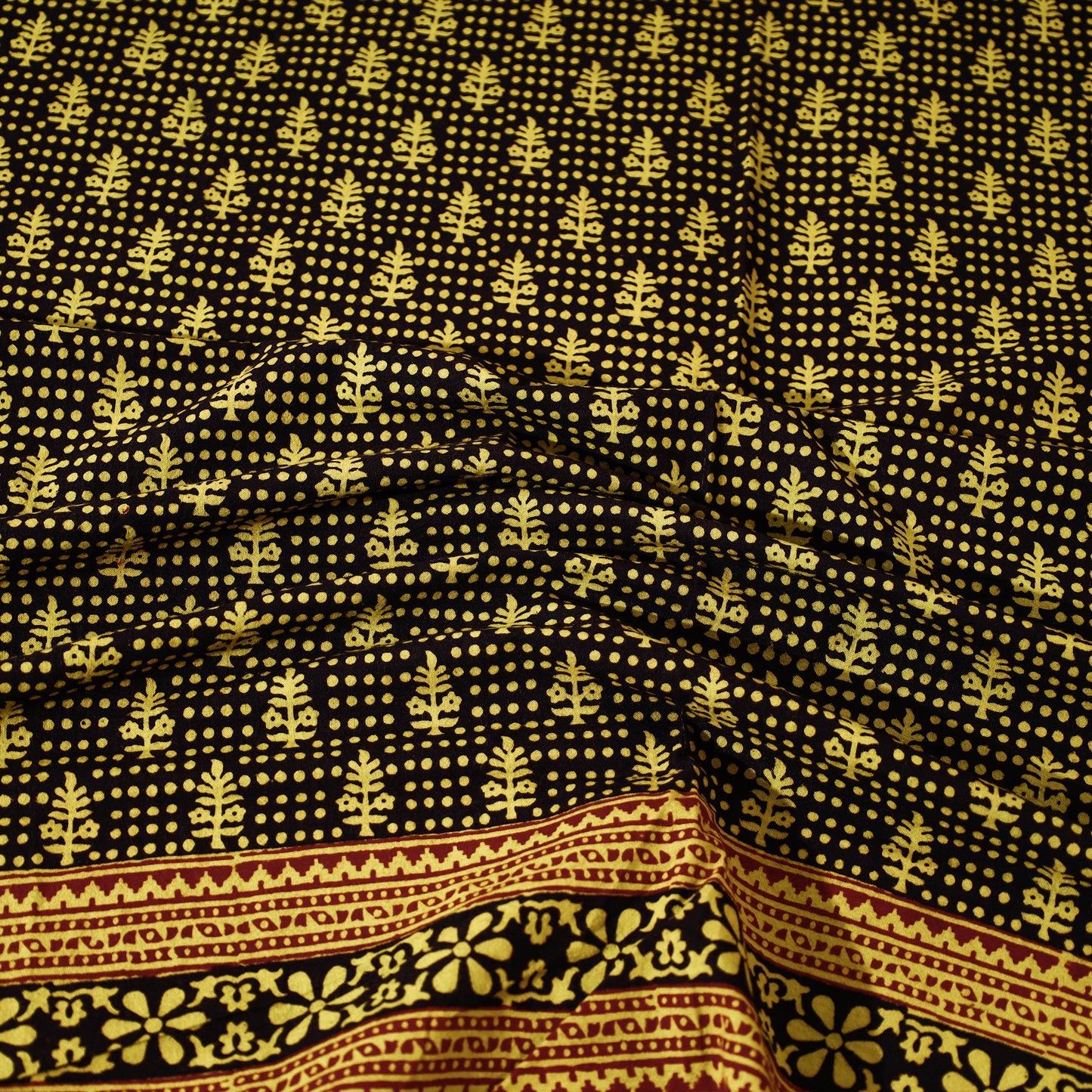  Bagh Block Printed Cotton Bedcover 