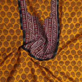 Yellow - bagh cotton unstitched kurta material