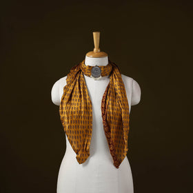 Bagh modal silk pendant necklace scarf 69 - handcrafted