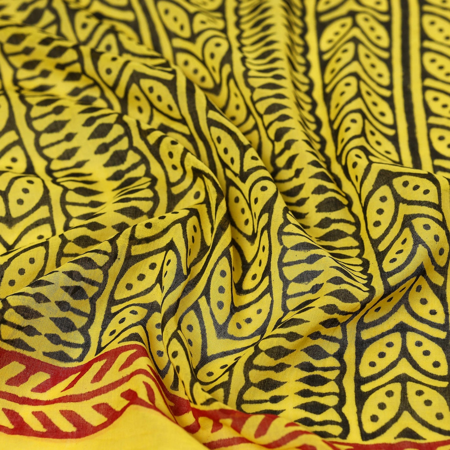  Bagru Block Printed Mul Cotton Scarf Online at iTokri.com