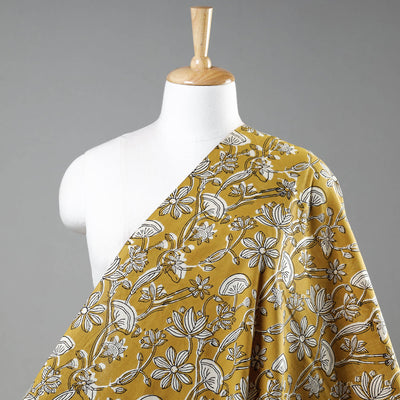 Traditional Bagru Print Fabric from Rajasthan