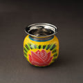  Banaras Handpainted Stainless Steel Lota / Kalash / Container 