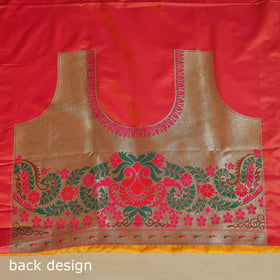 Yellow - bangalore silk paithani saree 05 - handcrafted