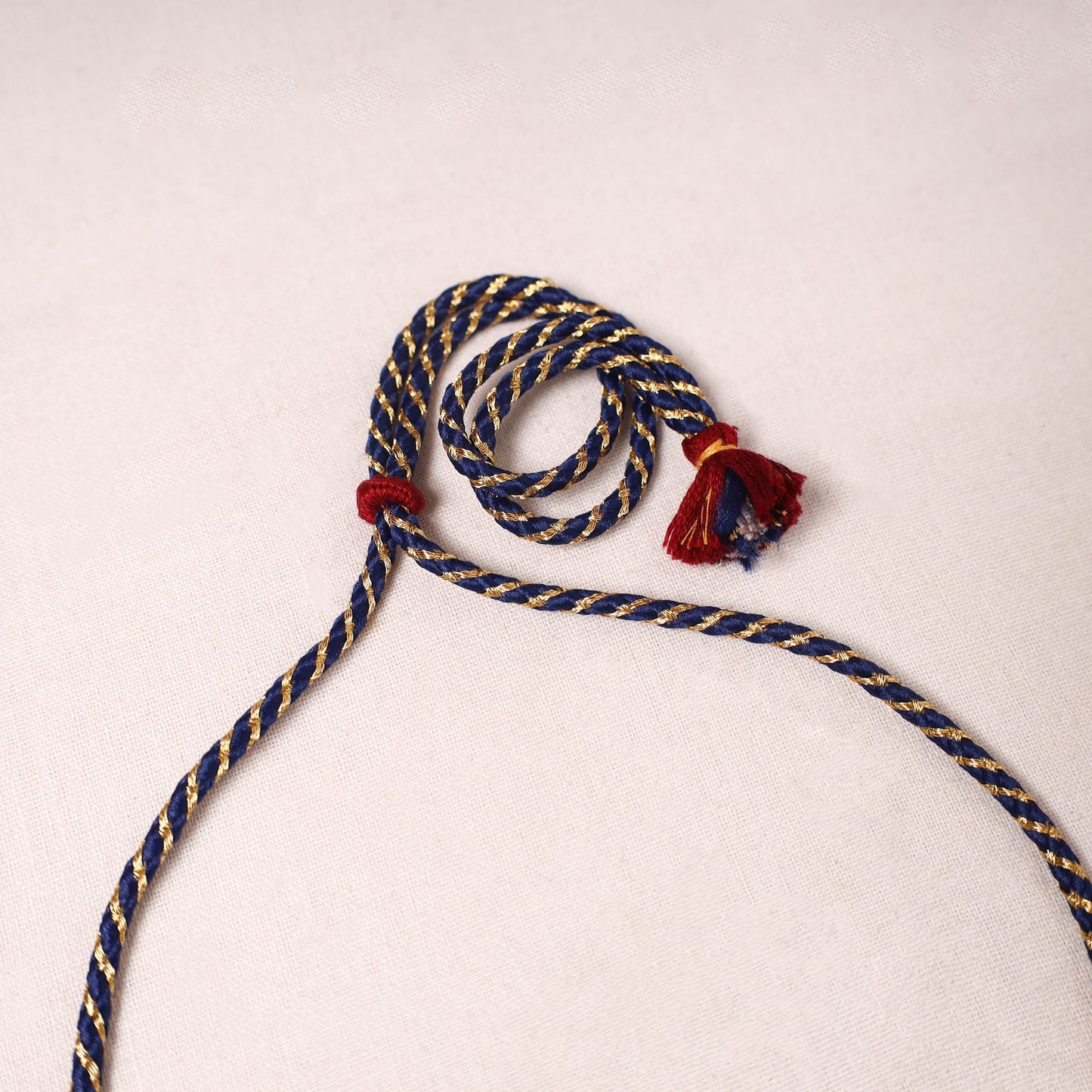 Banjara embroidery mirror & bead work handmade necklace 01