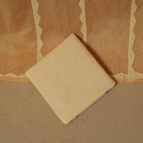 Yellow - barmer cut work cotton applique 3pc unstitched