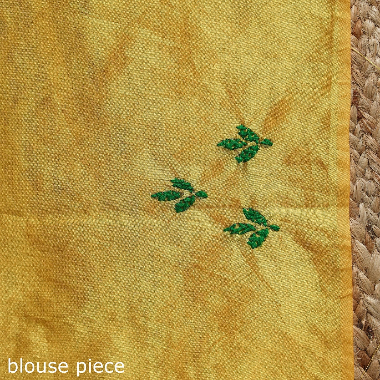 Bengal hand embroidery silk nakshi kantha saree 14