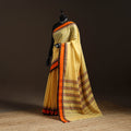 Yellow - bengal handwoven cotton begumpuri saree 38
