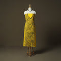 Bengal kantha hand embroidered cotton unstitched kurta