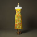 Bengal kantha hand embroidered cotton unstitched kurta