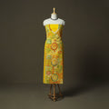 Bengal kantha hand embroidered cotton unstitched kurta