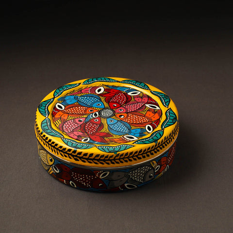  Bengal Patua Handpainted Stainless Steel Casserole