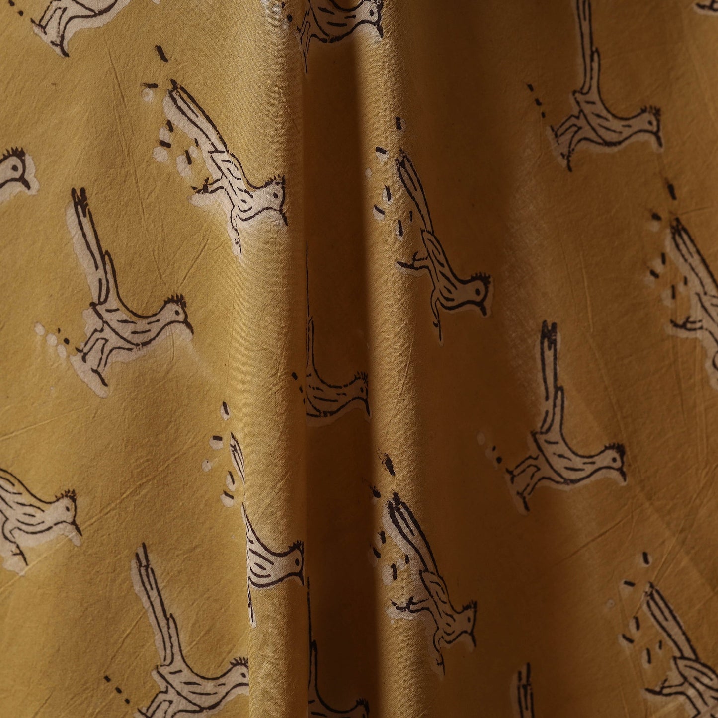 Bindaas cotton natural dyed fabric 13 - handcrafted