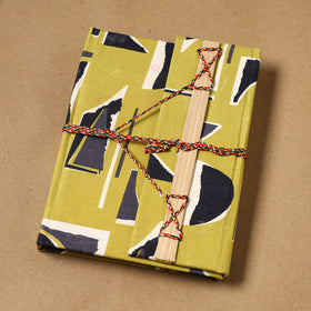 Bindaas fabric cover handmade paper notebook with thread