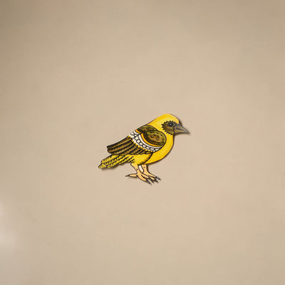 Bird - tholu bommalata leather puppet fridge magnet 10