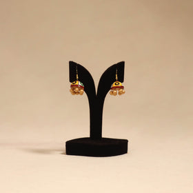 Bishnupur handpainted terracotta jhumki earrings 47