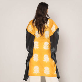  Shibori Tie-Dye Cotton Kaftan Dress (Medium) Online at iTokri.com