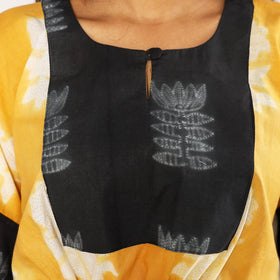  Shibori Tie-Dye Cotton Kaftan Dress (Medium) Online at iTokri.com