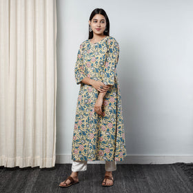  Sanganeri Block Printed Kurta
