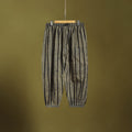 Yellow - cotton natural dyed afghani salwar 17 - handcrafted