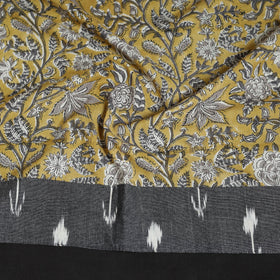 Block print cotton sanganeri blouse piece 02 - handcrafted