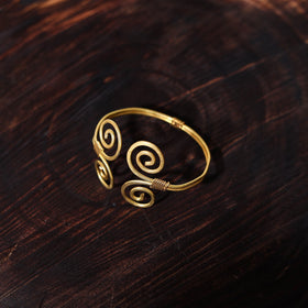 Buy Brass Metal Handcrafted Dokra Bracelet (Adjustable)