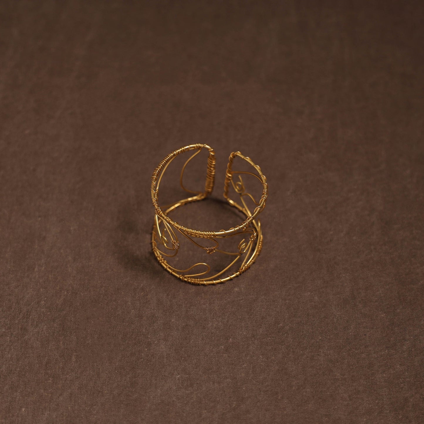 Brass metal handcrafted bracelet (adjustable) 72