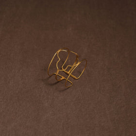 Brass metal handcrafted bracelet (adjustable) 77