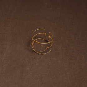 Brass metal handcrafted bracelet (adjustable) 77