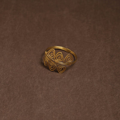 Brass metal handcrafted bracelet (adjustable) 81