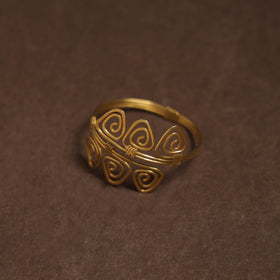 Brass metal handcrafted bracelet (adjustable) 81