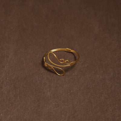 Brass metal handcrafted bracelet (adjustable) 83