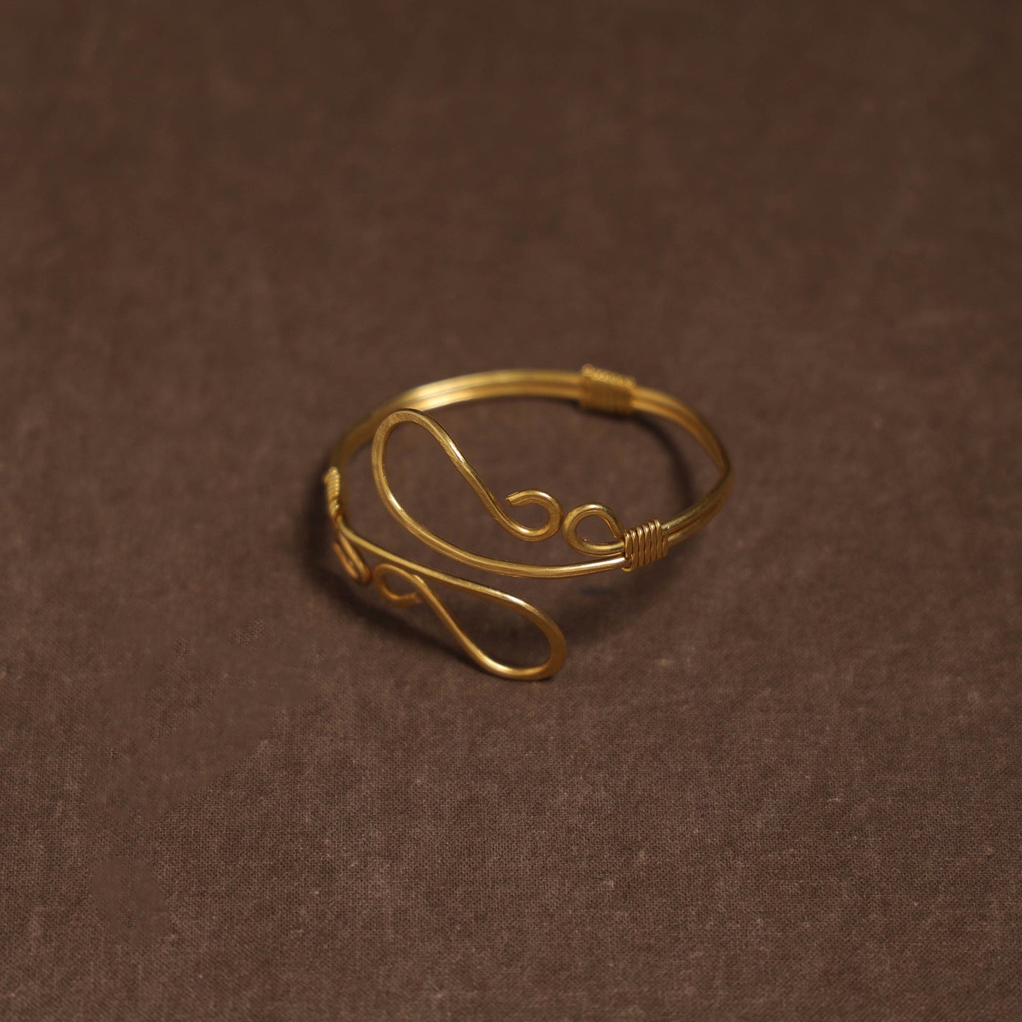 Brass metal handcrafted bracelet (adjustable) 83