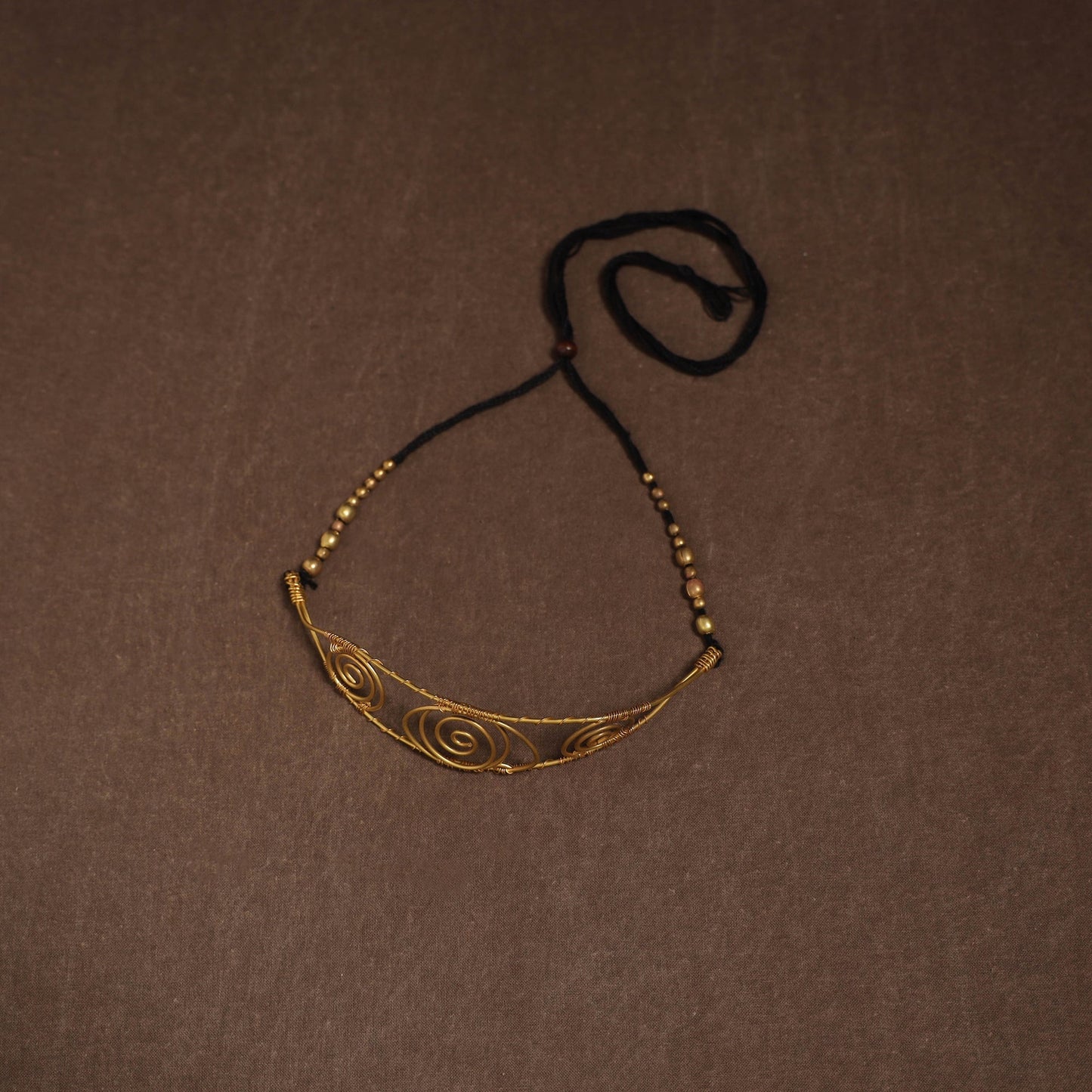 Brass metal handcrafted choker necklace 114