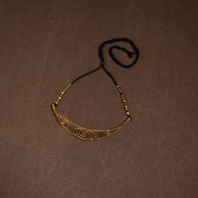 Brass metal handcrafted choker necklace 114