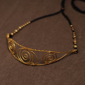 Brass metal handcrafted choker necklace 114