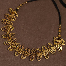 Brass metal handcrafted choker necklace 140
